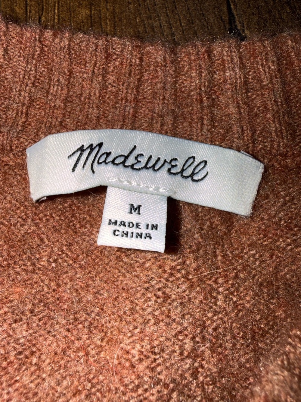 Madewell Alpaca Blend Colorblock Payton Pullover Sweater in Coziest Yarn Medium - Picture 4 of 5